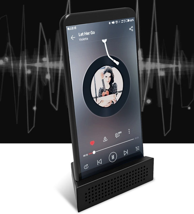 Compatible with Apple , Mini speaker phone holder