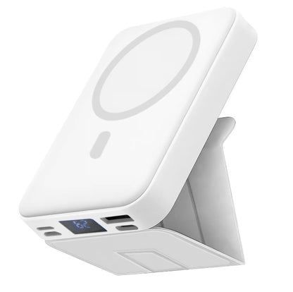 Power Bank Magnetic Portable Wireless FastCharger 10000mAh Type - C Cable LEDDisplay 22.5W PD Fast Charging LightingMag-Safe Battery Pack For IPhone15 14 13 12 Mini Pro Pro Max Devices Digital